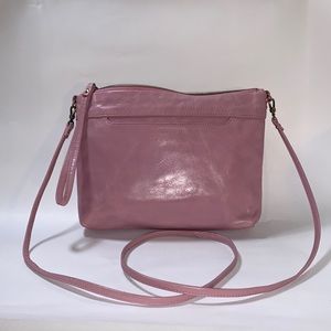 HOBO Pink/Lilac Leather Crossbody
